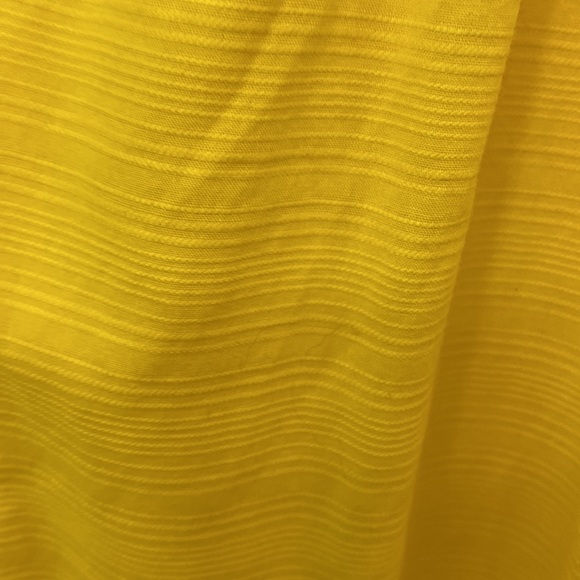 Bright yellow flutter sleeve top - Picture 3 of 3